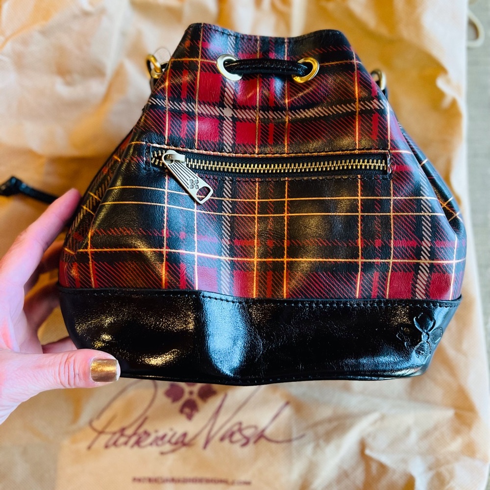 Patricia Nash NWT  drawstring bag, Tartan collection